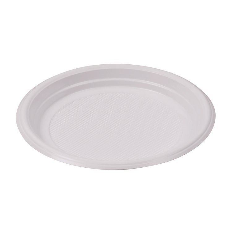 Boardwalk Hi-Impact Plastic Dinnerware, Plate, 9" dia, White, 500/Carton (BWKPLTHIPS9WH)