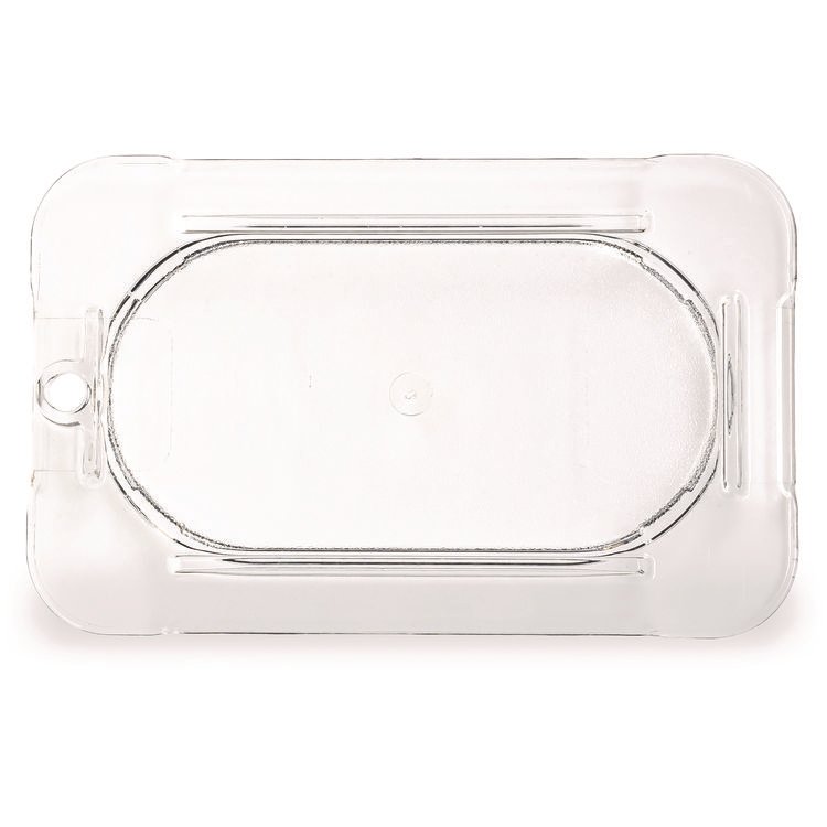 Carlisle StorPlus Polycarbonate Flat Universal Lid, 4.31 x 6.88 x 0.44, Clear, Plastic (CFS10336U07)