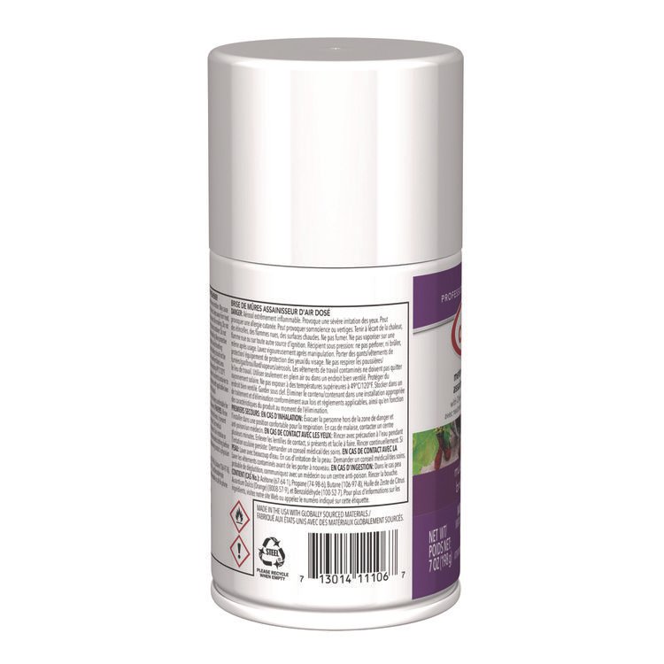 Claire Metered Air Freshener, Mulberry Scent, 7 oz Aerosol Spray, 12/Carton (CGC106)