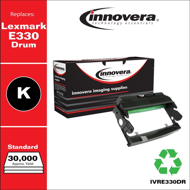 Innovera Remanufactured Black Drum Unit, Replacement for 310-5404, 30,000 Page-Yield (IVRE330DR)