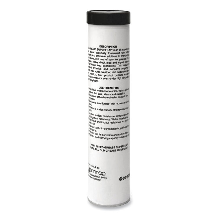 Misty NLGI #2 Red Grease, 14 oz Tube, 48/Carton (AMR1003057)