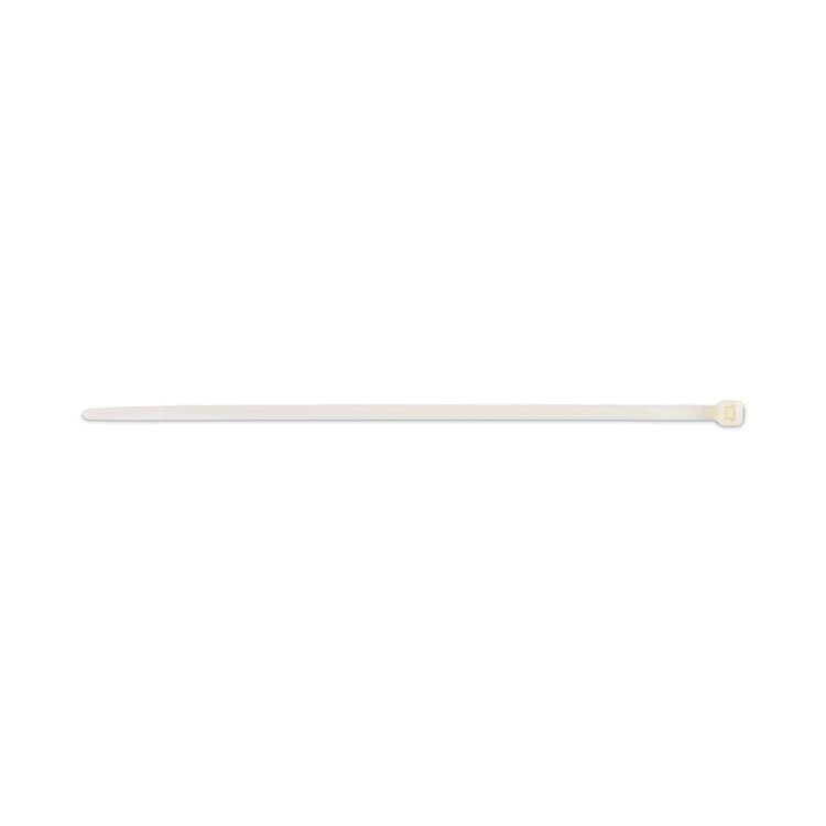 Tatco Nylon Cable Ties, 8 x 0.19, 50 lb, Natural, 1,000/Pack (TCO22200)