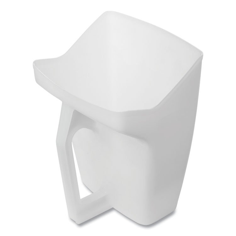 Rubbermaid Commercial Bouncer Bar/Utility Scoop, 64oz, White (RCP2885WHI)