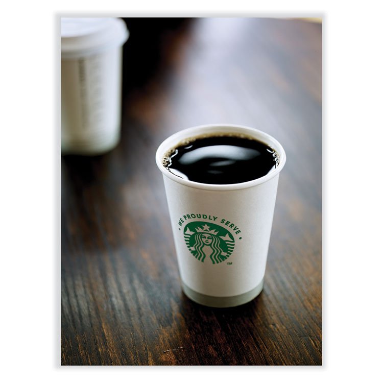 Starbucks Whole Bean Coffee, Decaffeinated, Pike Place, 1 lb, Bag, 6/Carton (SBK12540222CT)