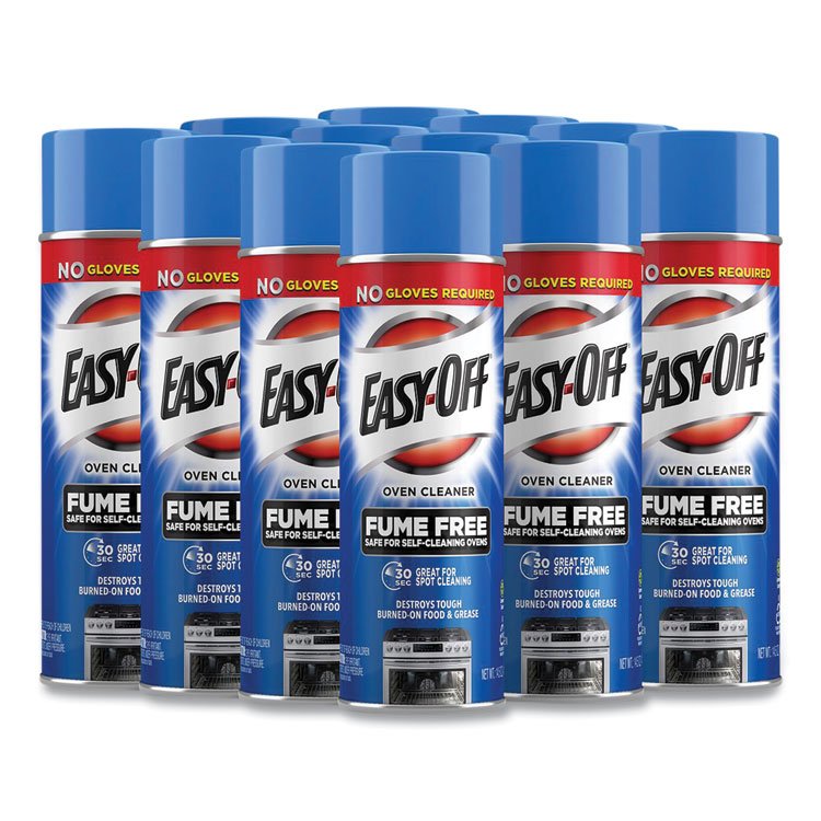 EASY-OFF Fume-Free Oven Cleaner, Lemon Scent, 14.5 oz Aerosol Spray (RAC87977)