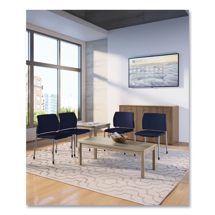 HON 80000 Series Laminate Occasional Coffee Table, Rectangular, 48w x 20d x 16h, Kingswood Walnut (HON80191LKI1)