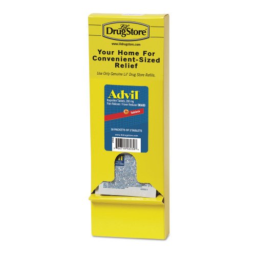 Advil Ibuprofen Tablets, 200mg, Refill Pack, Two TabletsPacket, 30 PacketsBox (LIL58030)