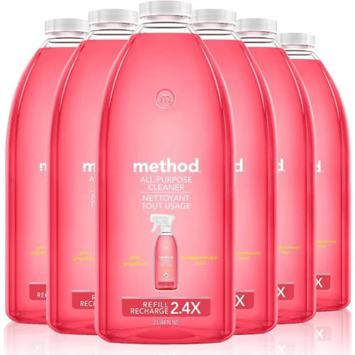 Method All Surface Cleaner, Grapefruit Scent, 68 oz Plastic Bottle, 6/Carton (MTH01468CT)