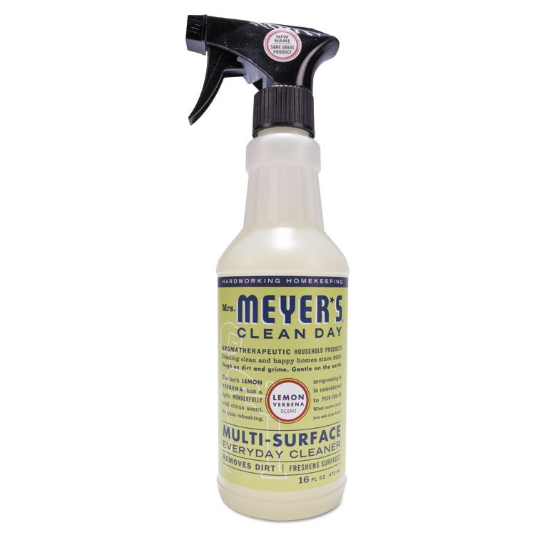 Mrs. Meyer's Multi Purpose Cleaner, Lemon Scent, 16 oz Spray Bottle (SJN323569EA)
