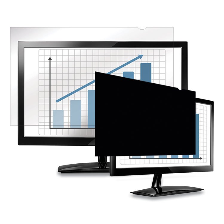 Fellowes PrivaScreen Blackout Privacy Filter for 24" Widescreen Flat Panel Monitor, 16:10 Aspect Ratio (FEL4801601)