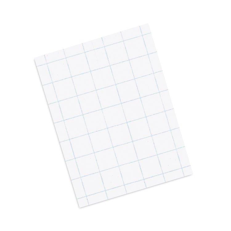Pacon Composition Paper, 8.5 x 11, Quadrille: 4 sq/in, 500/Pack (PAC2411)