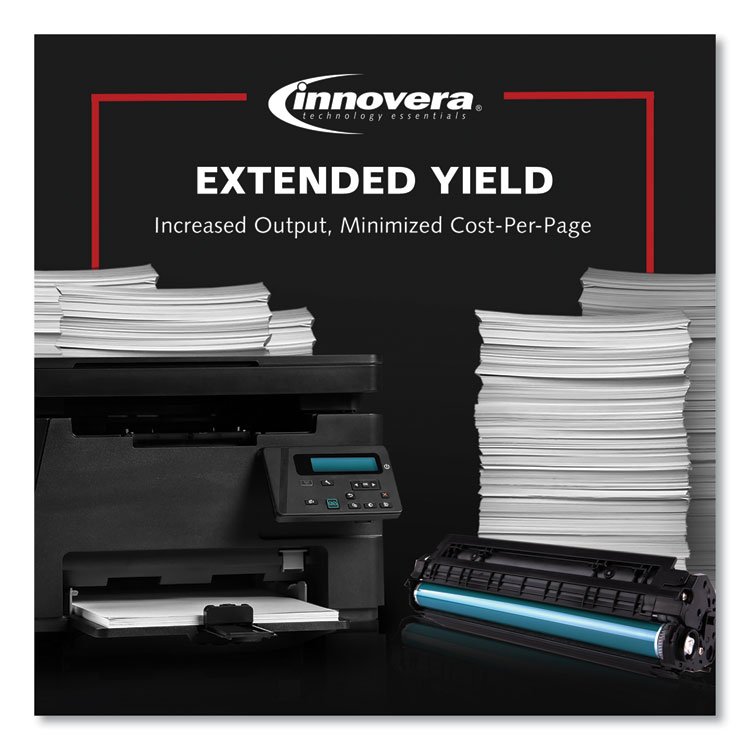 Innovera Remanufactured Black Extended-Yield Toner, Replacement for 81A (CF281AJ), 18,000 Page-Yield (IVRCF281AJ)