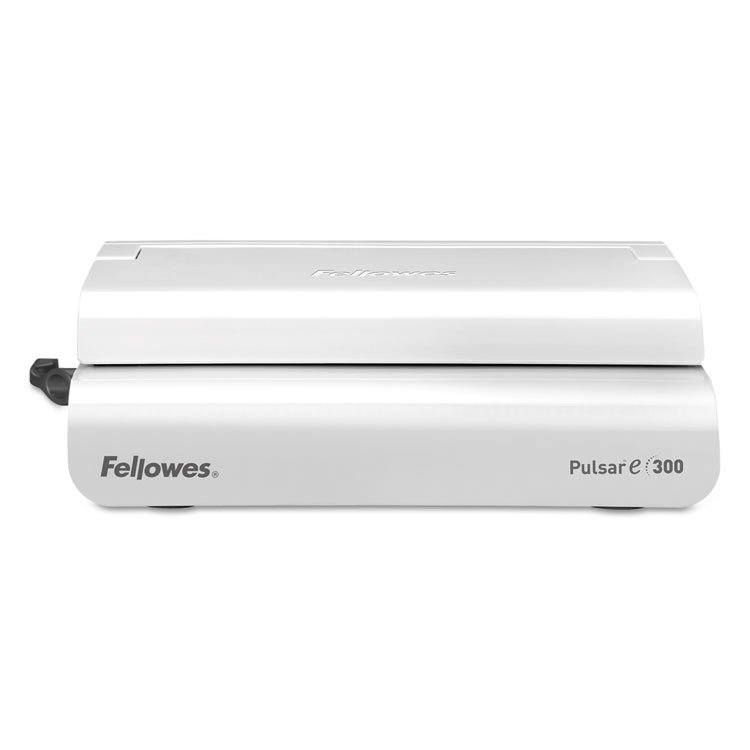 Fellowes Pulsar Electric Comb Binding System, 300 Sheets, 17 x 15.38 x 5.13, White (FEL5216701)