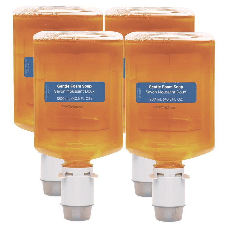 Georgia Pacific Professional Pacific Blue Ultra Foam Soap Manual Dispenser Refill, Pacific Citrus Scent, 1,200 mL, 4/Carton (GPC43715)