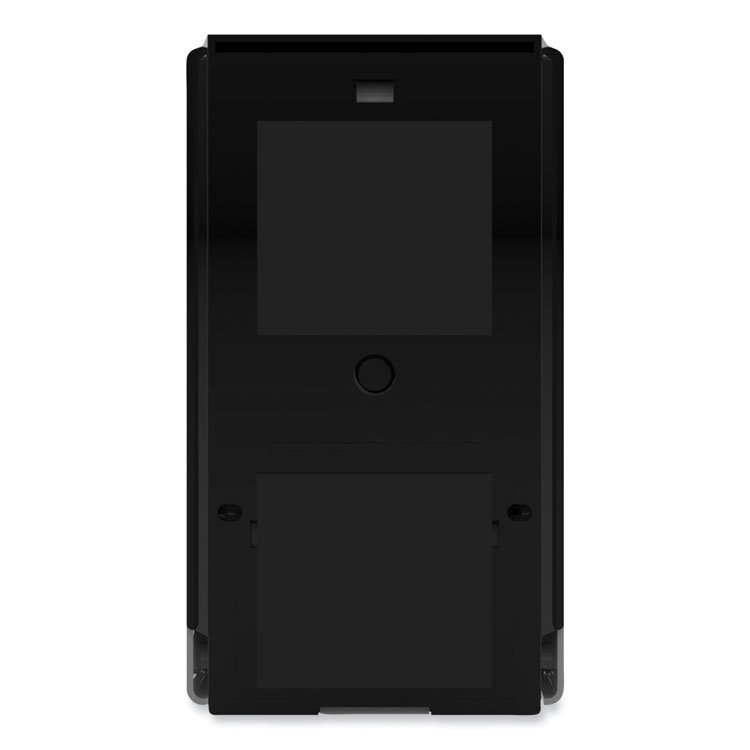 Transparent Manual Dispenser, 1 L, 4.92 x 4.5 x 9.25, Black/Chrome, 15/Carton (SJNTPB1LDS)