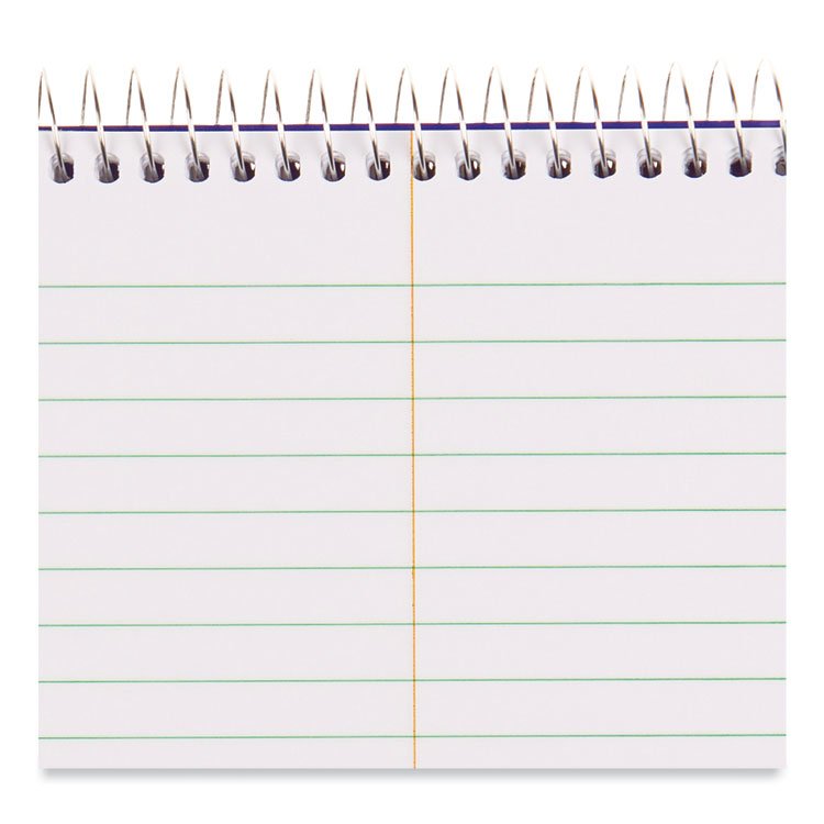 Blueline High-Capacity Steno Pad, Medium/College Rule, Blue Cover, 180 White 6 x 9 Sheets (REDAT12B)