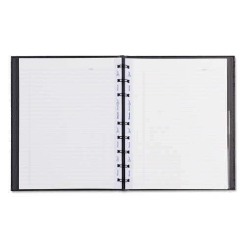 Blueline MiracleBind Notebook, 1-Subject, Medium/College Rule, Black Cover, (75) 9.25 x 7.25 Sheets (REDAF915081)
