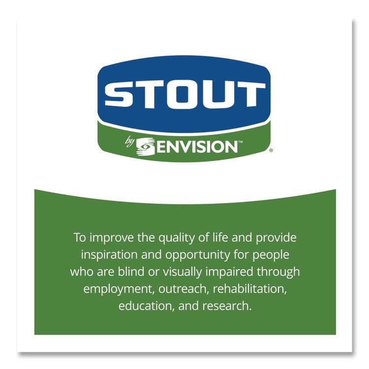 STOG3340E11 - Stout by Envision Controlled Life-Cycle Plastic Trash Bags, 33 gal, 1.1 mil, 33" x 40", Green, 40/Box (STOG3340E11) - Image 8