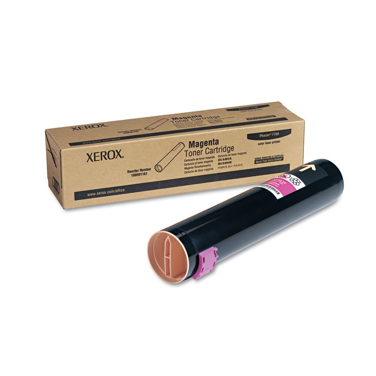Xerox 106R01161 Toner, 25,000 Page-Yield, Magenta (XER106R01161)