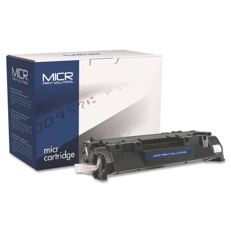 MICR Print Solutions Compatible CE505X(M) (05XM) High-Yield MICR Toner, 6,000 Page-Yield, Black (MCR05XM)