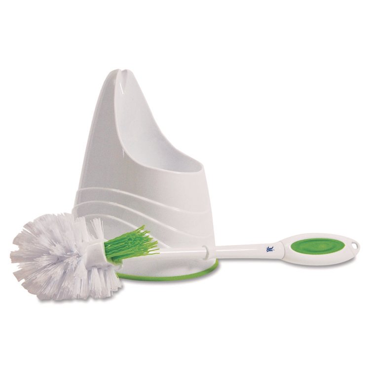 LYSOL Brand Bowl and Brush Caddy, 12.5" Handle, Green (QCK2055463)