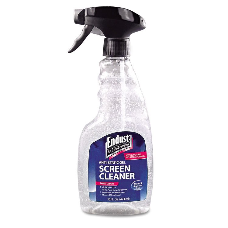 Endust for Electronics Cleaning Gel Spray for LCD/Plasma, 16 oz, Pump Spray Bottle (END11308)