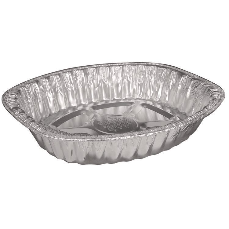 HFA Giant Rack Roaster Pan, 272 oz, 14.43 x 3.12 x 17.68, Silver, Aluminum, 100/Carton (HFA32400100)