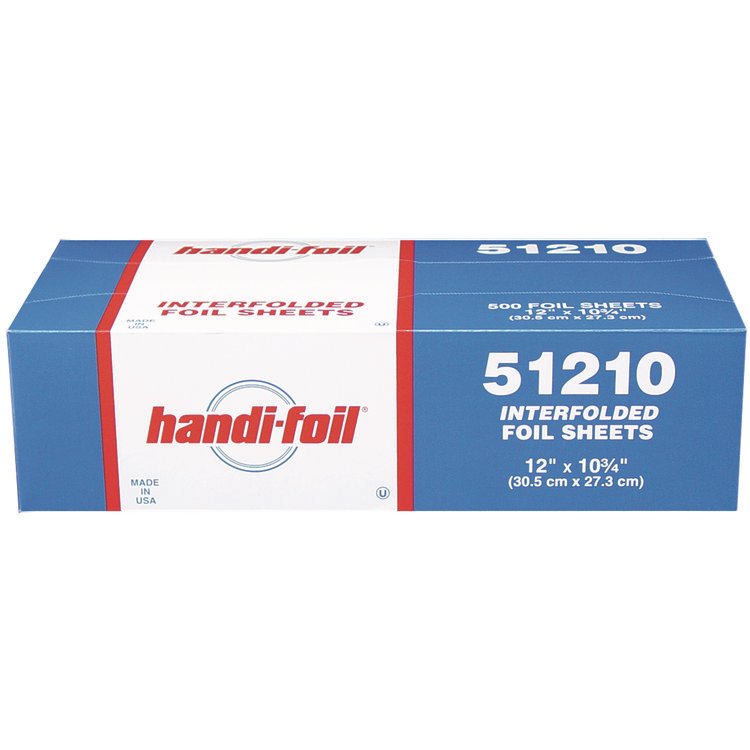 HFA Interfold Sheets, 10.75 x 12, 500/Box, 6 Boxes/Carton (HFA51210)