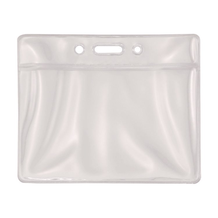 Advantus ID Badge Holder, Clear, 2.25 x 3.5 Insert, 50/Pack (AVT75683)
