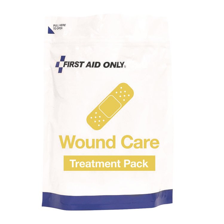 First Aid Only 137-Piece Wound Care Treatment Pack, Resealable Plastic Bag (FAO91164)