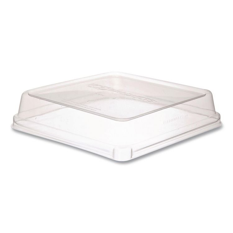Eco-Products Renewable and Compostable Lids, 7.86 x 7.86 x 1.64, Clear, Plastic, 200/Carton (ECOEPSCS8SLID)