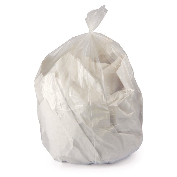 Heritage Linear Low-Density Can Liners, 16 gal, 0.7 mil, 24" x 32", Clear, Flat Pack, 500/Carton (HERH4832HC)