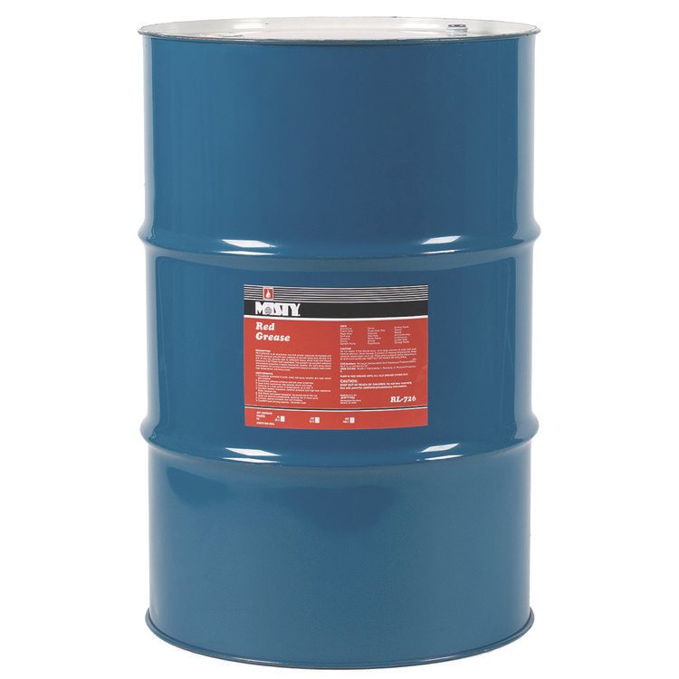 Misty NLGI #2 Red Grease, 120 lb Drum (AMR1003045)