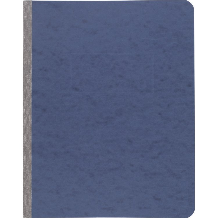 ACCO Pressboard Report Cover with Tyvek Reinforced Hinge, Two-Piece Prong Fastener, 3" Capacity, 8.5 x 11, Dark Blue/Dark Blue (ACC25973)
