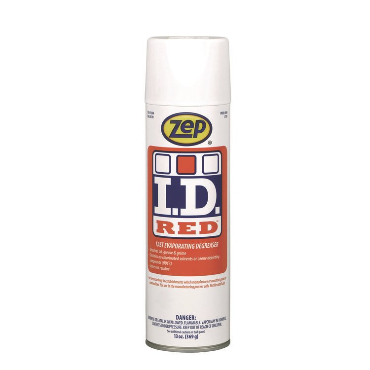 Zep I.D. Red Aerosol, 13 oz Aerosol Spray. 12/Carton (ZPE9601)