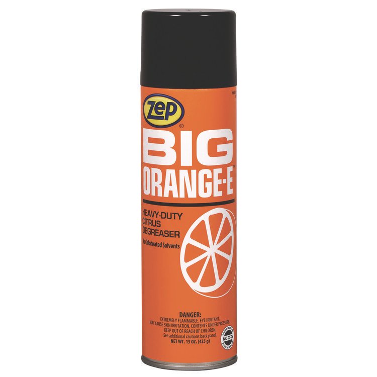 Zep Big Orange-E Aerosol, 15 oz Aerosol Can, 12/Carton (ZPE18501)