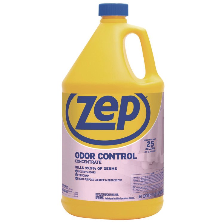Zep Commercial Odor Control, Light Floral Scent, 1 gal, 4/Carton (ZPEZUOCC128CT)