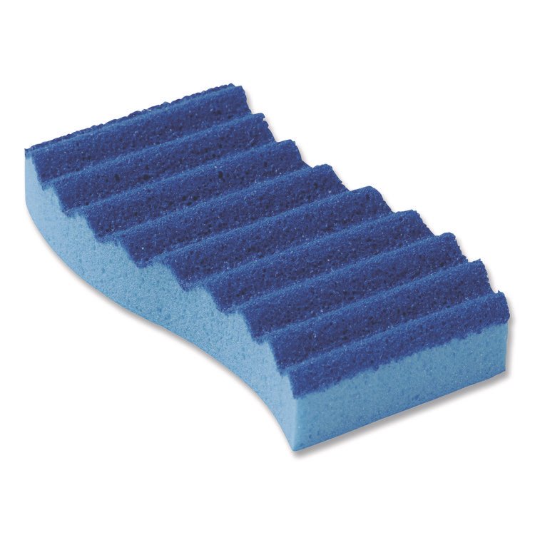 Americo Scrubex Scrub Sponge, 5.63 x 3.38, 0.88" Thick, Blue, 40/Carton (AM7552101)