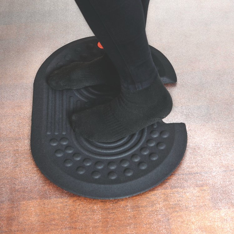 Floortex AFS-TEX 2000X Anti-Fatigue Mat, 16 x 24, Black (FLRFCA21624XBK)