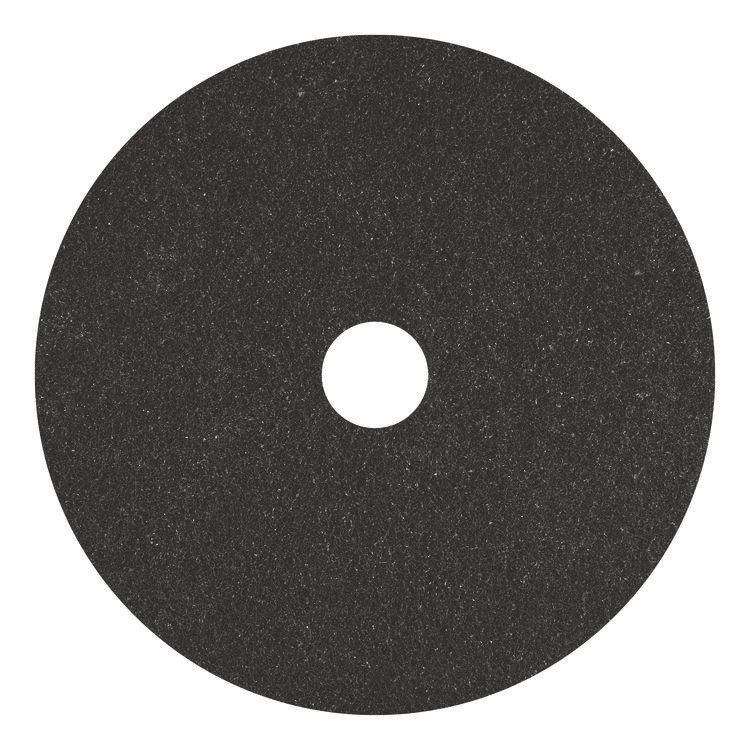 Americo Stripping Pads, 12" Diameter, Black, 5/Carton (AM7400112)