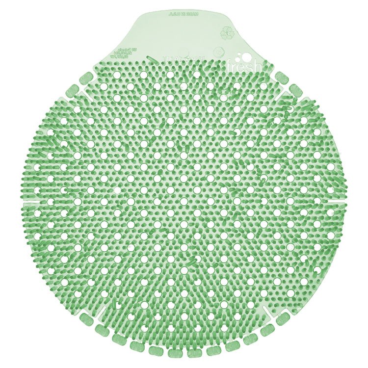 Fresh Products Tidal Wave, Urinal Screens, Cucumber Melon Scent, Green, 0.42 oz, 6/Box (FRSTWDSCM)