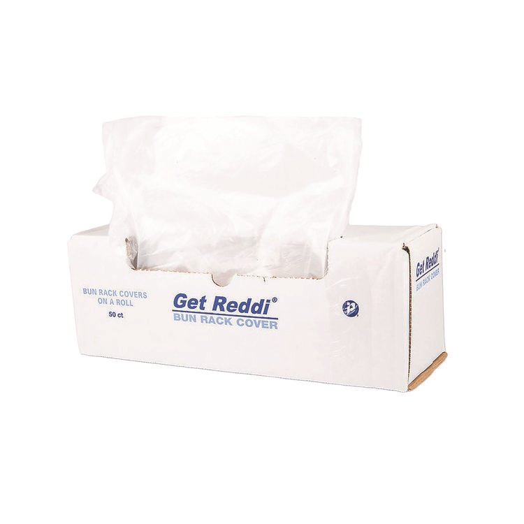 Inteplast Group Bun-Rack/Pan-Cover Film, 52 x 80, 50/Carton (IBSBRC52X80)