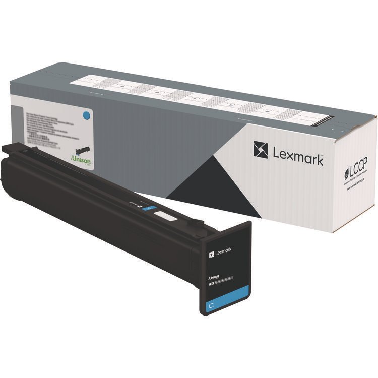 Lexmark 77L0H20 High-Yield Toner, 46,600 Page-Yield, Cyan (LEX77L0H20)