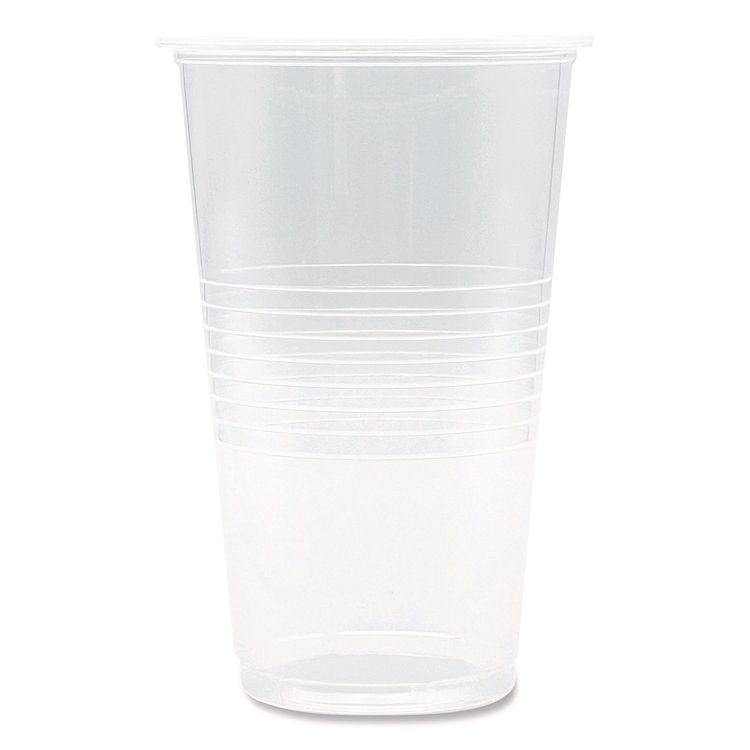Boardwalk Translucent Plastic Cold Cups, 20 oz, Clear, 50/Pack (BWKTRANSCUP20PK)