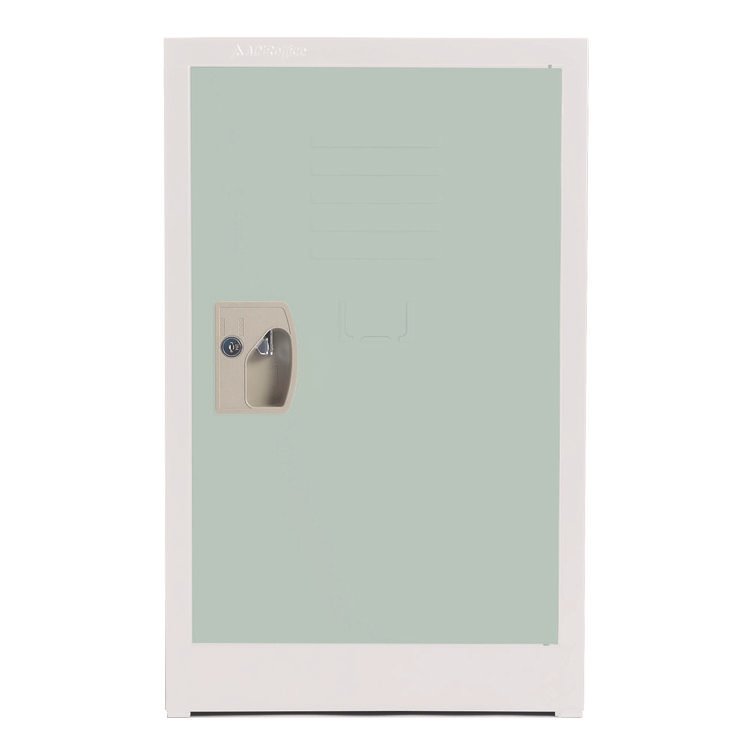 ADIROFFICE Steel Storage Locker, 1 Compartment, 15 x 15 x 24, Misty Green (ALHI62902MGRN)