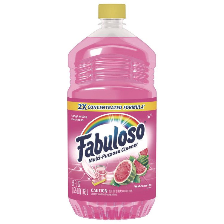 Fabuloso Multi-Use Cleaner, Watermelon Scent, 56 oz Bottle (CPC61038631EA)