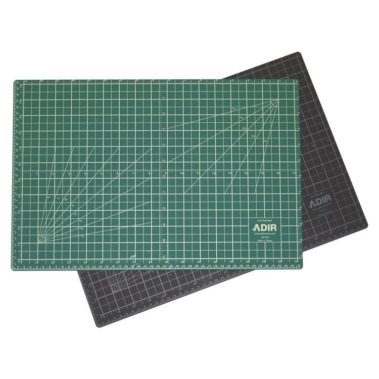 ADIROFFICE Reversible Self Healing Cutting Mat, 36 x 48, Green/Black (ALHICM3648)
