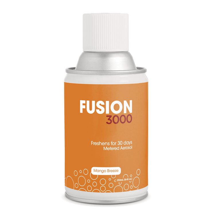 Fresh Products Fusion Metered Aerosols, Mango Breeze, 12/Carton (FRSMA12MG)