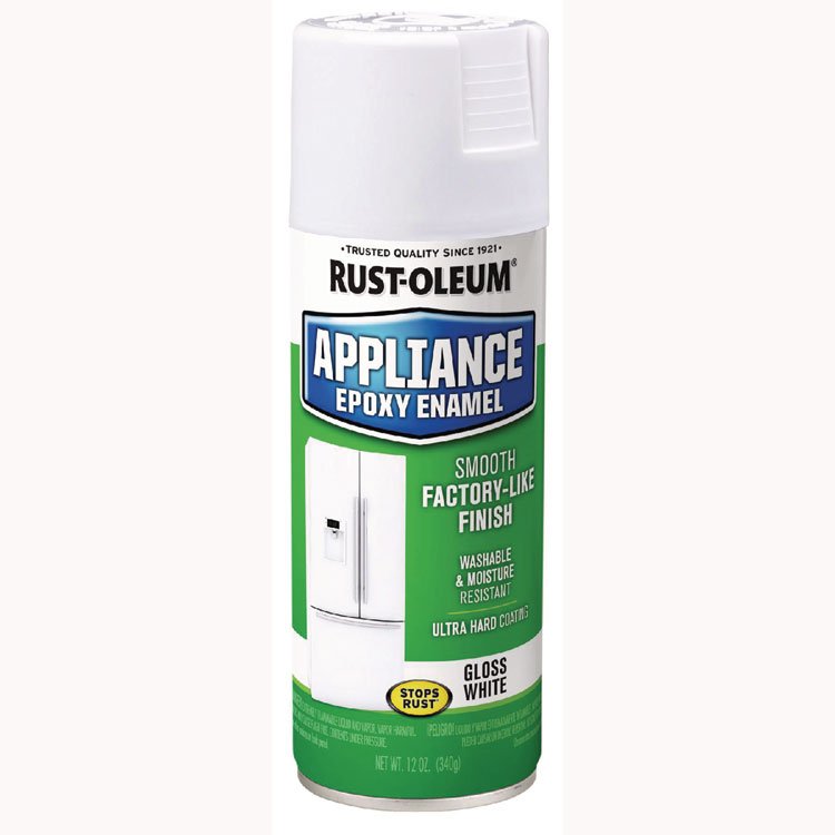 Rust-Oleum Specialty Appliance Epoxy Spray Paint, Gloss White, 12 oz Aerosol Can (RST7881830EA)