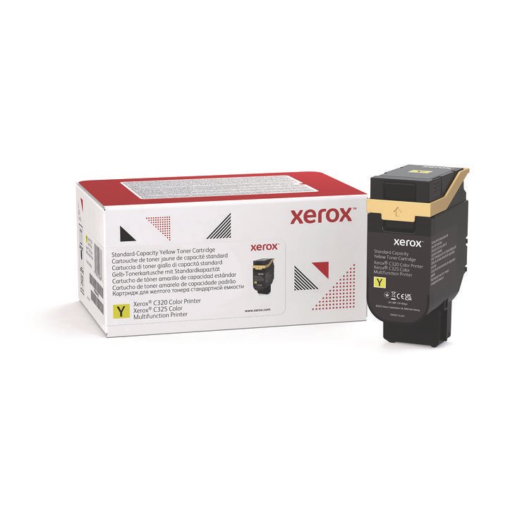 Xerox 006R04822 Toner, 1,800 Page-Yield, Yellow (XER006R04822)
